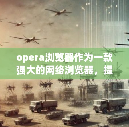 opera浏览器作为一款强大的网络浏览器，提供了多种科学上网功能，包括网络日历、邮件系统、云存储、搜索框以及工具包管理器等。以下是详细的功能描述