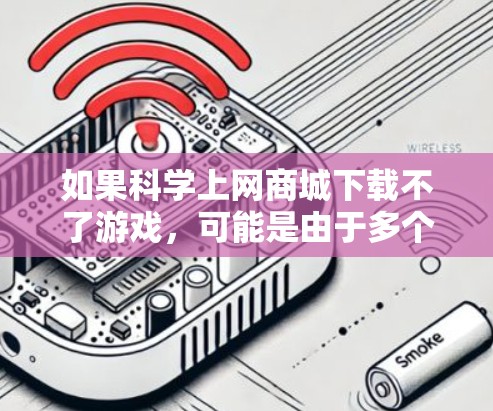 如果科学上网商城下载不了游戏，可能是由于多个因素导致的。以下是一些可能的原因和解决方法