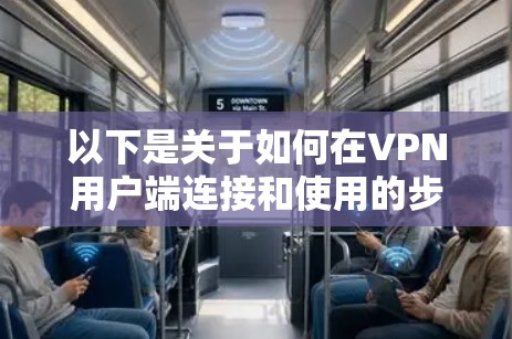 以下是关于如何在VPN用户端连接和使用的步骤