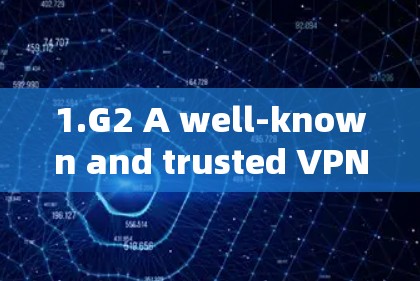 1.G2 A well-known and trusted VPN with strong security features. 1.G2 A well-known and trusted VPN with strong security features.