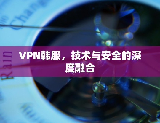VPN韩服,技术与安全的深度融合 VPN韩服,技术与安全的深度融合