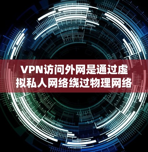 VPN访问外网是通过虚拟私人网络绕过物理网络的限制来访问外部网站或服务器的一种方式。以下是详细介绍