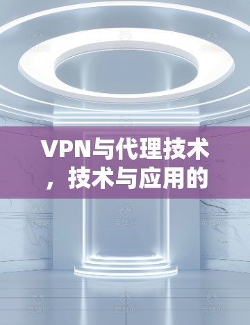 VPN与代理技术,技术与应用的深度融合 VPN与代理技术,技术与应用的深度融合
