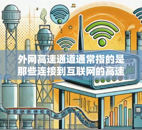 外网高速通道通常指的是那些连接到互联网的高速铁路或公路通道,方便人们快速访问互联网。以下是一些关于外网高速通道的常见信息和建议 外网高速通道通常指的是那些连接到互联网的高速铁路或公路通道,方便人们快速访问互联网。以下是一些关于外网高速通道的常见信息和建议