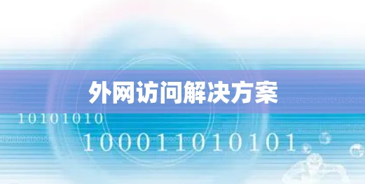 外网访问解决方案 外网访问解决方案