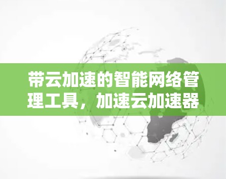带云加速的智能网络管理工具，加速云加速器