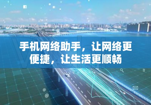 手机网络助手,让网络更便捷,让生活更顺畅 手机网络助手,让网络更便捷,让生活更顺畅