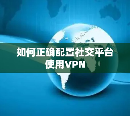 如何正确配置社交平台使用VPN