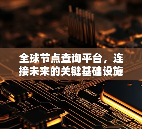 全球节点查询平台,连接未来的关键基础设施 全球节点查询平台,连接未来的关键基础设施