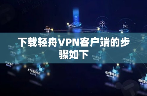 下载轻舟VPN客户端的步骤如下