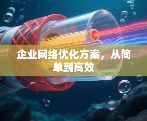 企业网络优化方案，从简单到高效